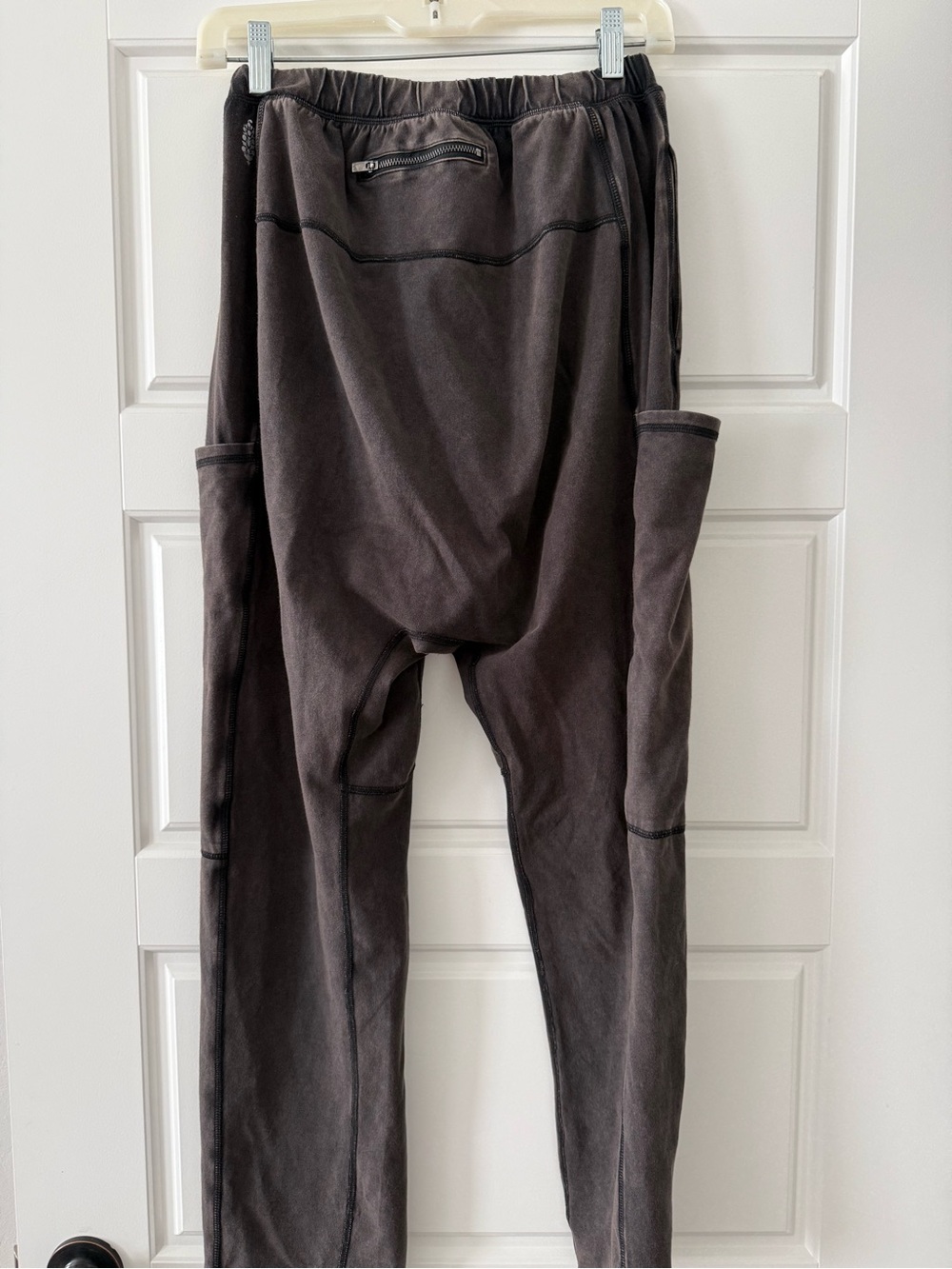 FP Movement by Free People Charcoal Gray Wide-Leg Joggers - Picture 2 of 2